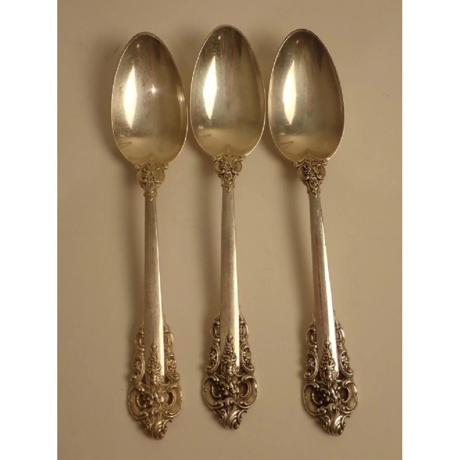 Wallace Grande Baroque Sterling, 1941 flatware