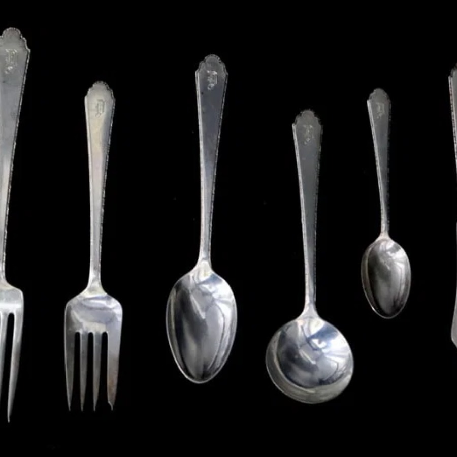 Lunt William & Mary Sterling, 1921 flatware