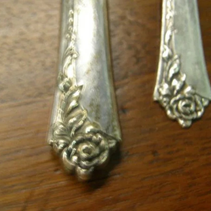 Oneida Damask Rose Sterling, 1946 flatware