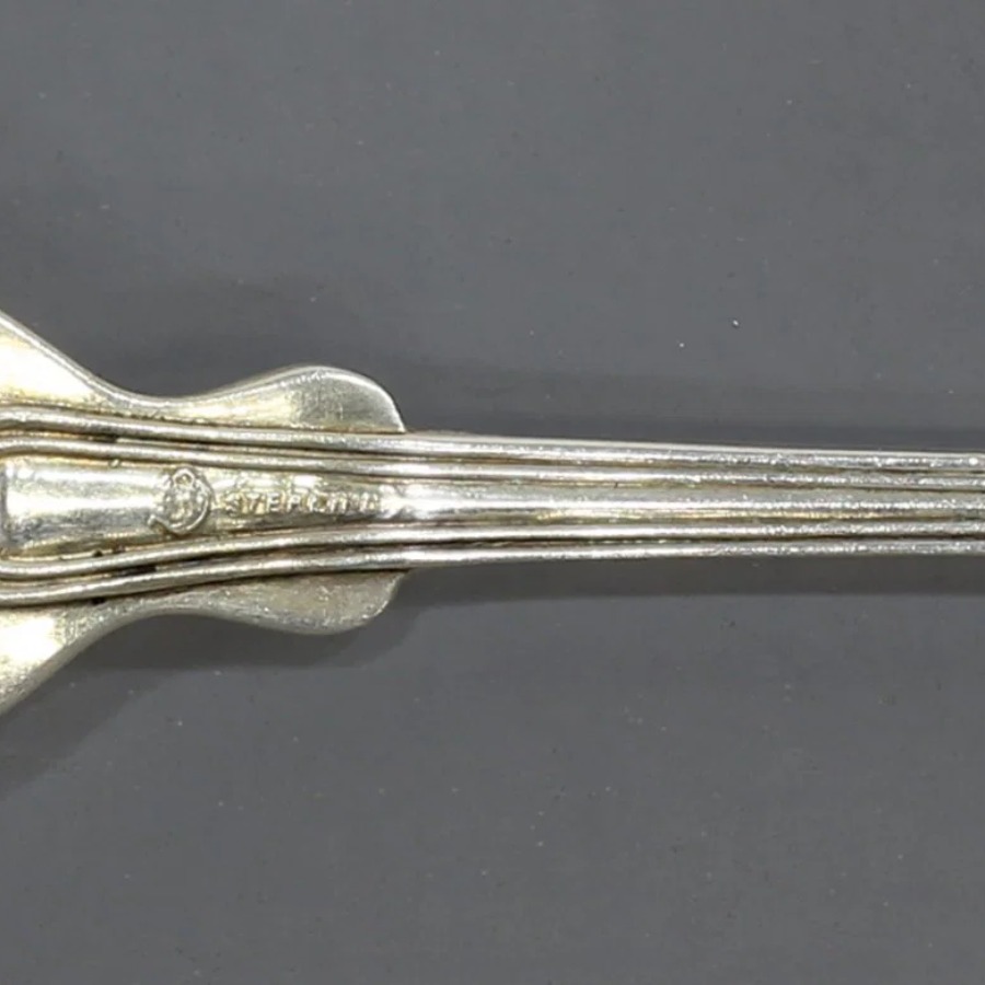 Frank Smith Fiddle Thread Sterling, 1902 flatware